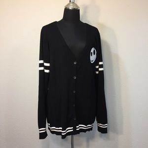 Disney Nightmare Before Christmas Cardigan Sweater